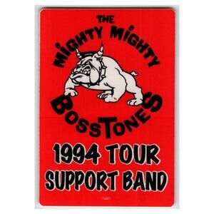 The Mighty Mighty Bosstones 1994 Tour Support Band Backstage Pass OTTO